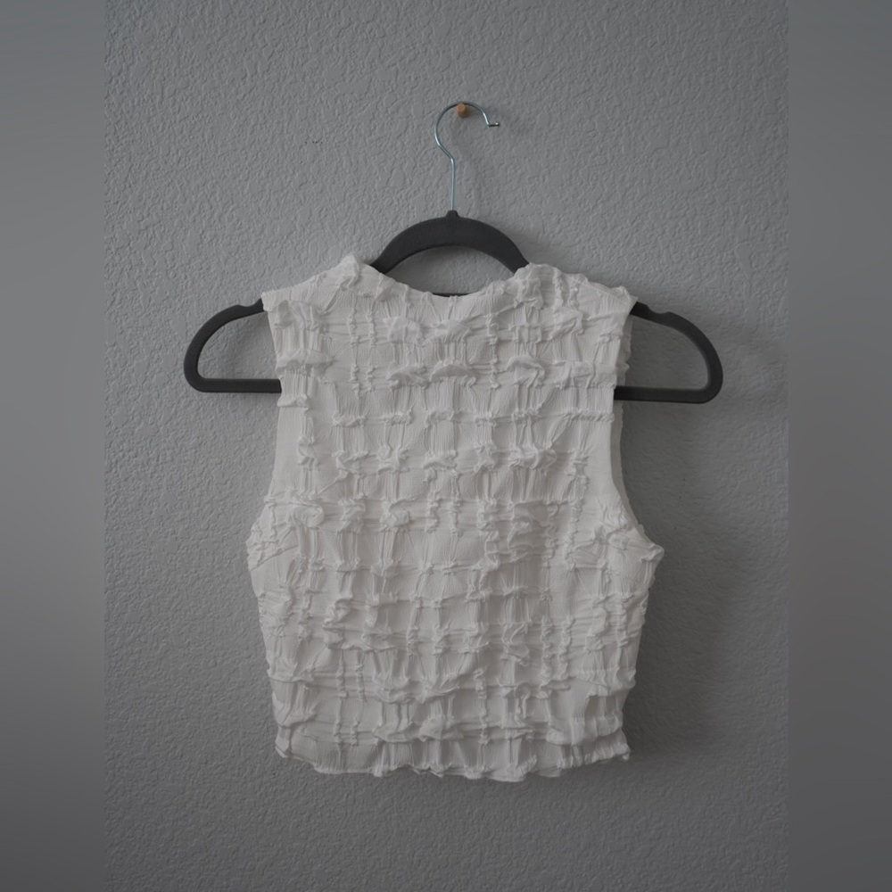 SHEIN Textured Blouse